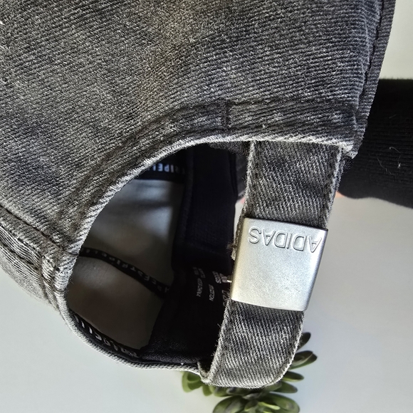 Adidas Estate Denim Hat Baseball in Black - Picture 8 of 11